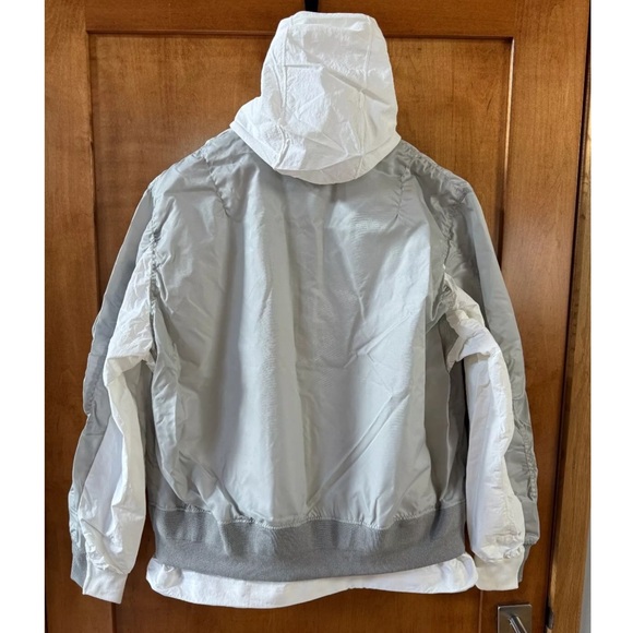 NIKE x SACAI Layered Bomber Jacket CV5732-097 Men's size XL